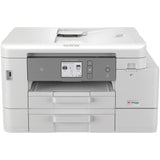 Brother MFC-J4535DW INKvestment -Tank All-in-One Color Inkjet Printer with NFC, Duplex and Wireless Printing Plus Up to 1-Year of Ink in-Box, White Brother