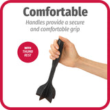 GoodCook Hamburger Meat Chopper, 1 Pack, Black GoodCook