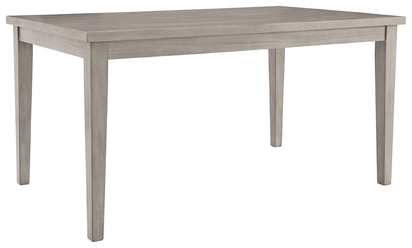 Signature Design by Ashley Parellen Modern Farmhouse Rectangular Dining Room Table, Gray - WoodArtSupply