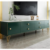 Hyever 6 Inch Gold Furniture Legs Heavy Duty Metal Furniture Feet, Golden Sofa/Cabinet/Table Legs 4Pcs, 6 Inch Cabinet Legs Set of 4,Couch Feet Replacement for Cabinet Dresser (Gold) Hyever