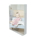 YGFRSTO Crystal Sublimation Blanks Sublimation Glass for Custom Picture Photo Frame, Award Plaque, Crystal Tabletop Decor, in-Loving Memory Sublimatin Printing Products (Rectangle) YGFRSTO