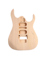 Fistrock DIY Electric Guitar Kit Beginner Kit 6 String Right Handed with Basswood Body Hard Maple Neck Poplar Laminated Fingerboard Black Hardware Build Your Own Guitar JS Series. Fistrock