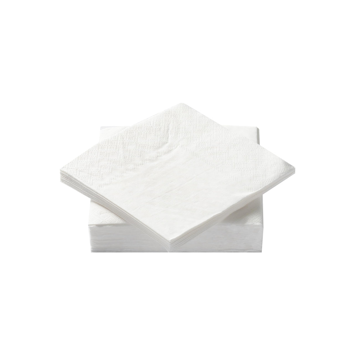 100 Pack Cocktail Napkin 2-Ply Dessert Napkins Folded 5 x 5 Inches Disposable Napkins for Dinner Wedding Birthday Baby Shower Party Bridal Anniversary Reception Event (100, White) BEFORYOU