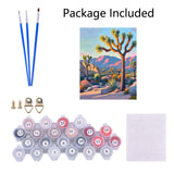 ACIOPPL Sight Paint by Numbers for Adults Beginner National Park DIY Acrylic Painting Kit Landscape Oil Painting by Number Kit Scenery Drawing Canvas Set for Home Wall Decor Joshua Tree National Park Generic