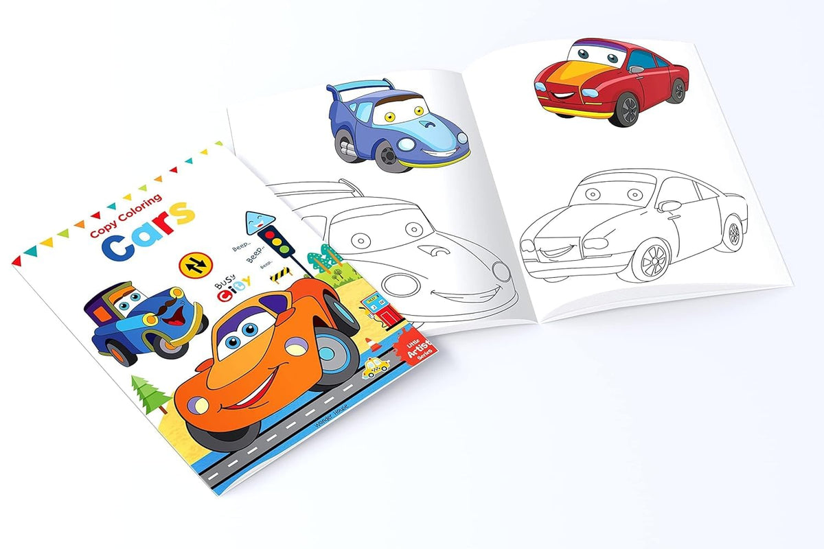 Coloring Books Boxset: Pack of 12 Copy Color Books For Children (Creative Crayons) Wonder House