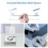 Fuzion Milligram Scale, 50g/0.001g Digital Milligram Scale with Calibration Weights, Jewelry and Gem Scale, Mg Scale for Powder, Reloading, Includes Scoop, Powder Pan and Tweezers Fuzion