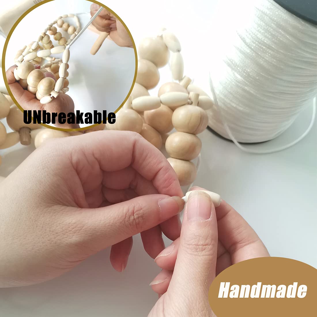 Wood Back Massage Roller Rope, Wood Therapy Cellulite Self Massage Tools for Back Neck Leg Pain Relief Na.c health