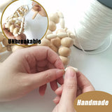 Wood Back Massage Roller Rope, Wood Therapy Cellulite Self Massage Tools for Back Neck Leg Pain Relief Na.c health