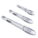 HINMAY Stainless Steel Kitchen Tongs Set Metal Cooking Tongs (7 9 12 Inch 3 Pieces) HINMAY