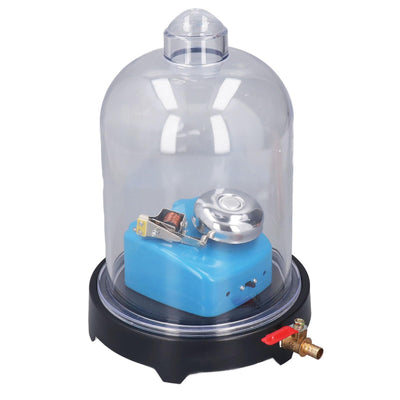 Vacuum Bell Jar, Vacuum Chamber with Pump, Laboratory Plastic Jar Sound Physics Scientific Experimental Tool for Sound Propagation Experiment