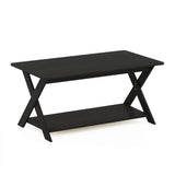 FURINNO Modern Simplistic Coffee Table, Espresso Furinno