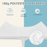 EROMMY 26'x13' Party Tent, White Wedding Tent, Heavy Duty Double Peaked Canopy Tent with Pole-Less Event Space, 60 Person Capacity Outdoor Gazebo Pavilion Shelter Tent for Party, Event EROMMY