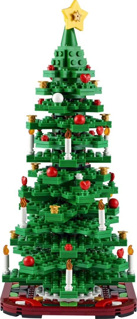 LEGO Christmas Tree - Building Toys for Kids, Boys & Girls, Ages 12+ - Mini Christmas Tree Decorations for Tabletop & Home - Gifts for Boys & Girls - 40573 LEGO
