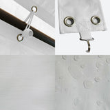 Carport Replacement Canopy, Replacement Top Cover for 10' x 20' Carport Frame, 180G PE Fabric Waterproof & UV Protected Tarp with Ball Bungees, White (Only Top Cover, Frame is not Included) Vanteriam