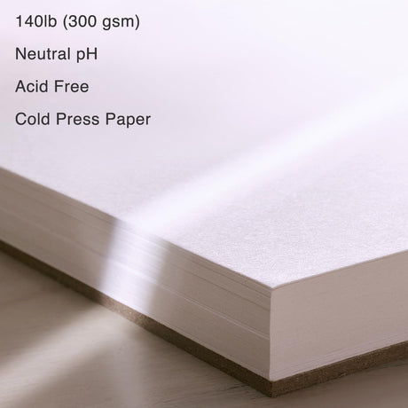 ARTISTIC EYE 5.5x8.5 Premium Watercolor Pads, Pack of 3 (90 Sheets), Spiral Bound, 140lb (300gsm), Acid-Free Paper, Perfect for Most Wet & Dry Media, Ideal for Beginners, Artists & Professionals ARTISTIC EYE