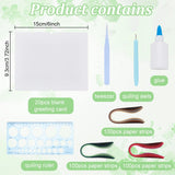 WEBEEDY Paper Quilling Kit 20 Sets DIY Cactus Card Quilling Kit with Paper Quilling Strips Tools and Supplies Greeting Card Making Kits for Beginners DIY Handmade Craft Home Room Wall Decor Gift WEBEEDY