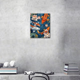 Paint by Numbers Kit for Adults, Adult Paint by Number Kits - Colorful Koi Fish in Serene Lotus Pond with Beautiful Lotus Leaves and Flowers - 16x20 Inch TUMOVO