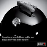 Weber 14.5 -inch Smokey Mountain Cooker, Charcoal Smoker,Black Weber