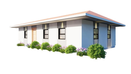 Generic 26x38 Three Bedroom Tiny Home Plans | Single Story | 936sqft | Wooden Modern Tiny Home Blueprints Generic