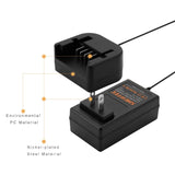 Shentec 20V Li-ion Charger PCC692L PCC691L Compatible with 20V Porter Cable PCC685L PCC680L PCC681L PCC682L PCC699L,Also Compatible with 20V Black & Decker LBXR20 LB20 LBX20 Lithium Battery Shentec
