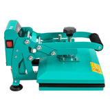 Heat Press Machine for T-Shirts Industrial Spray Molding Heat Transfer Press with 4 Tubes Heating Sublimation for Stores, Pillows, Mugs, Phone Cases, Clamshell Heat Press Machine for T-Shirt(Blue) LiaoDaza