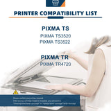 Ankink Remanufactured Ink Cartridge Replacement for Canon 275XL 276XL PG275 CL276 275 276 XL (Black Color 2-Combo Pack) use with TS3522 TR4720 TR4700 TR4722 TS3500 TS3520 Printer Ankink