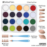 PanPastel Artist Pastels by GOLDEN, Sky, Land & Sea - Les Darlow Set, 20 Color, Professional Artist Pastels, Unique Pan Format (cake-like) PanPastel