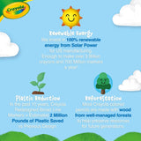 Crayola Construction Paper Crayons Classpack, Bulk Assorted School Supplies, 16 Colors, 400/Set (Packaging May Vary) Crayola