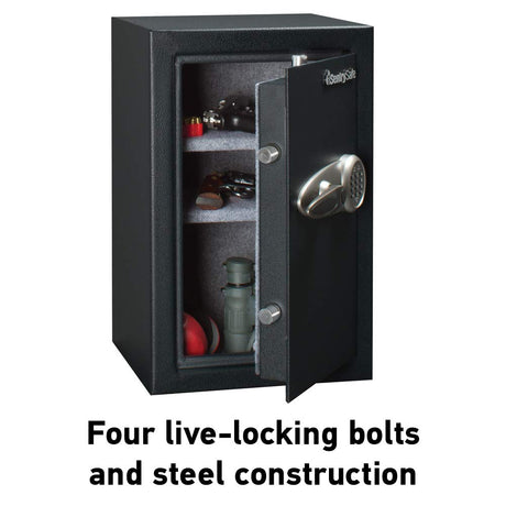 SentrySafe XX-Large Black Floor Safe with Digital Coded Keypad, Gun Safe for Handgun or Other Valuables, 2.2 Cubic Feet, T6-331 SentrySafe