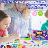 See You Always Rock Painting Kit - Glow in The Dark Rock Kits, Mess-Free Arts & Crafts Gifts for Kids Ages 5 6 7 8 9 10, Diamonds DIY Creative Activities Kits for Boys Girls Birthday Party Gift Toy See You Always