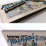 Creative Graduation Money Holders, Personalized Graduation Money Holder, Custom Wooden Graduation Card Box Cash Holder, Graduation Cash Holder Envelope Class of 2024 for Graduates Generic