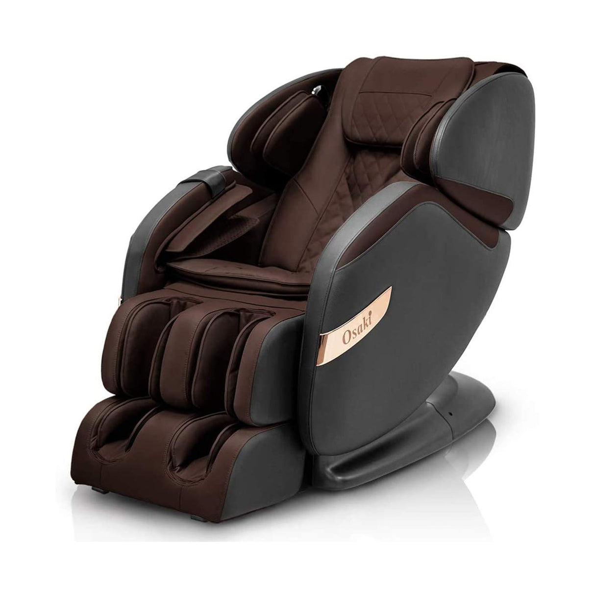 Osaki OS- Massage Chair, Polypropylene, Black & Brown Osaki
