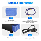 PortableTable Saw, 110V Jade Polisher Machine 10000RPM Adjustable Speed Polishing Machine Bench Buffer Polishing Machine with Accessories for Jewelry, Wood, Amber, Metal, Jade Josbuynls