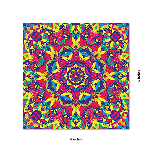 Origami Paper 500 sheets Kaleidoscope Patterns 6" (15 cm): Tuttle Origami Paper: Double-Sided Origami Sheets Printed with 12 Different Designs (Instructions for 6 Projects Included) Tuttle Publishing
