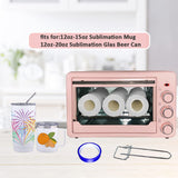 KAVIAT Sublimation Oven Machine with Heat Tape,Gloves,1500W 22L 110V Convection Oven for Sublimation Blanks Mugs Tumblers,Water Bottles,Cups Bulk Sublimation Printing KAVIAT