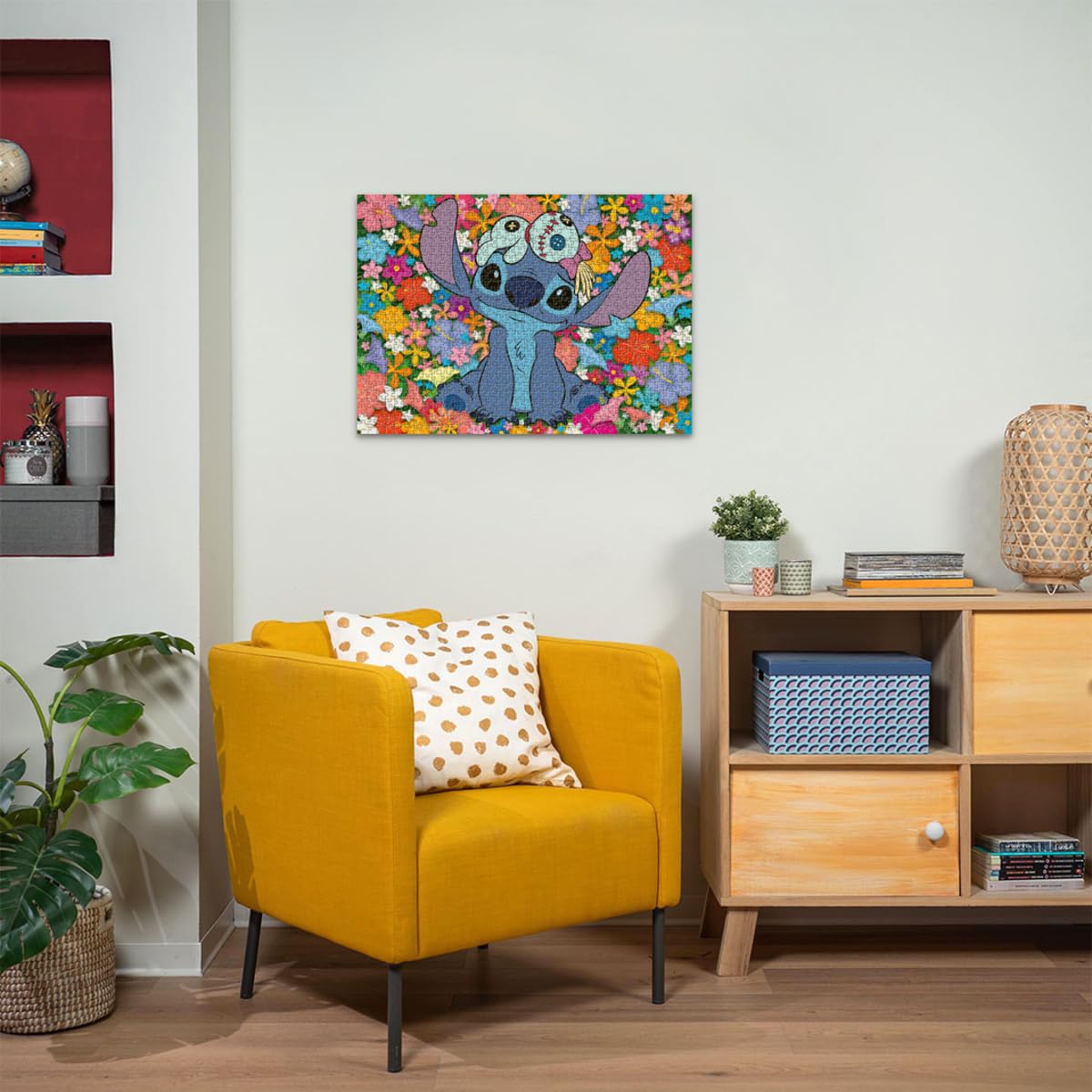 Ravensburger Disney Stitch 1000 Piece Jigsaw Puzzle | Your Favorite Mischievous Extraterrestrial | Vibrant Character Art | FSC-Certified Materials Ravensburger