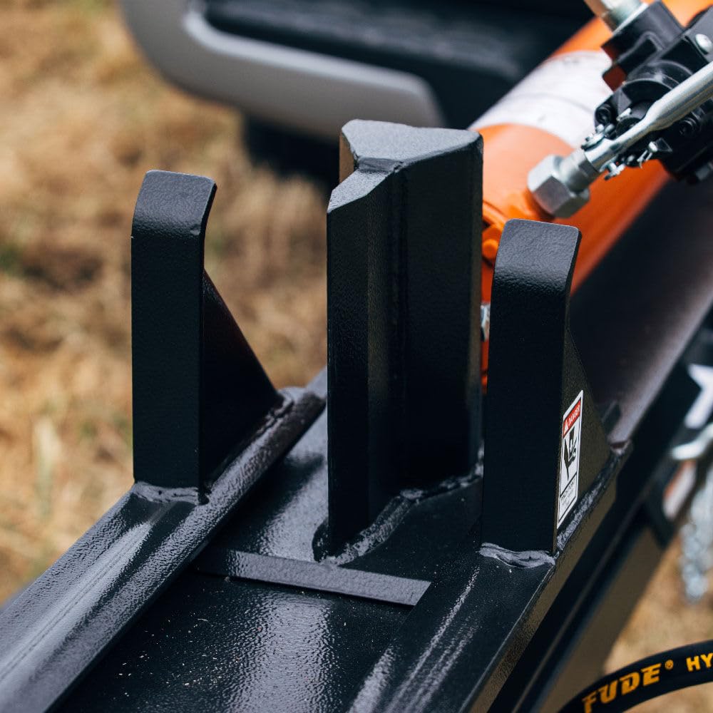 Titan Attachments Industrial 30 Ton Towable Hydraulic Horizontal/Vertical Log Splitter, Quarter Logs Up to 24", ATV/UTV Tow-Behind with 208cc Briggs and Stratton Engine Titan Attachments