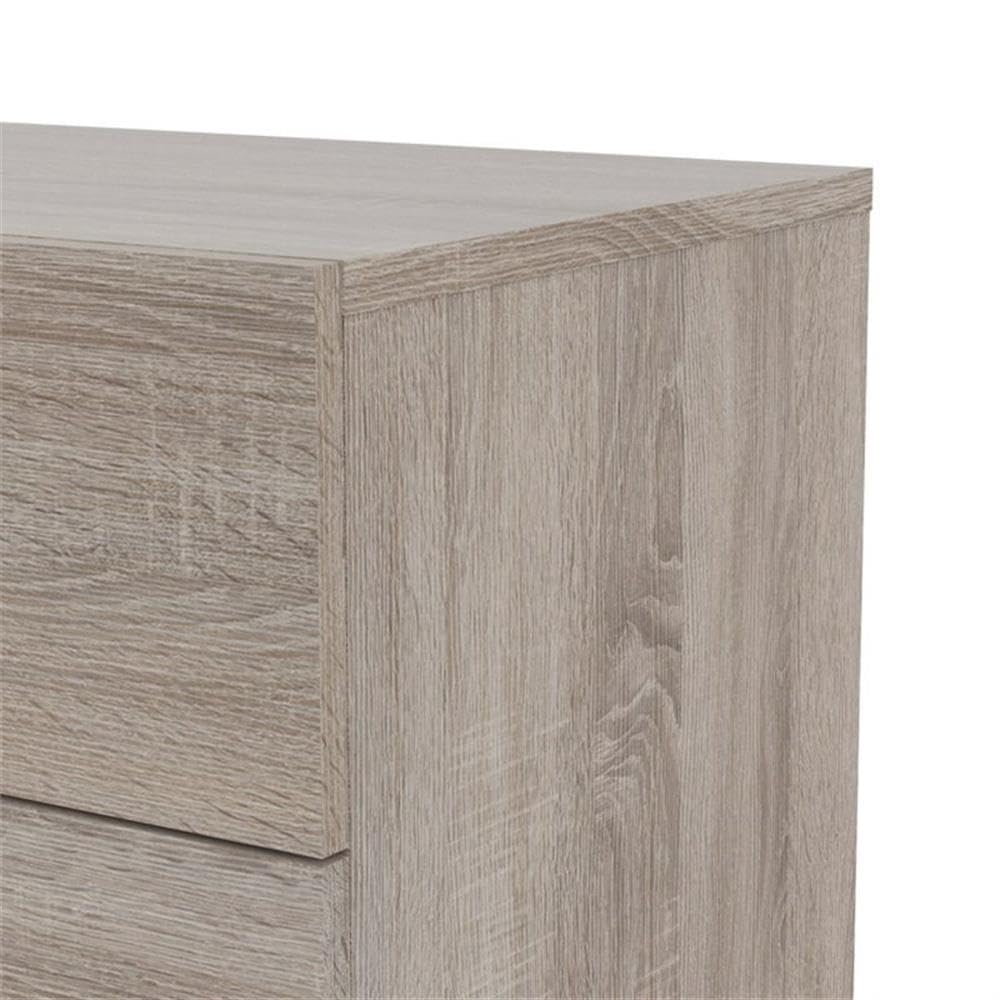 Tvilum 8 Drawer Double Dresser,Truffle Tvilum