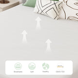 Novilla Mattress Cal King Size, 10 Inch Foam Mattress in a Box, Support Foam with Skin Friendly Cover for a Dry, Clean & Comfortable Sleep, Tight Top Mattress Cal King with Medium Plush Feel Novilla