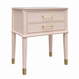 CosmoLiving by Cosmopolitan Westerleigh End Table, Pink CosmoLiving by Cosmopolitan