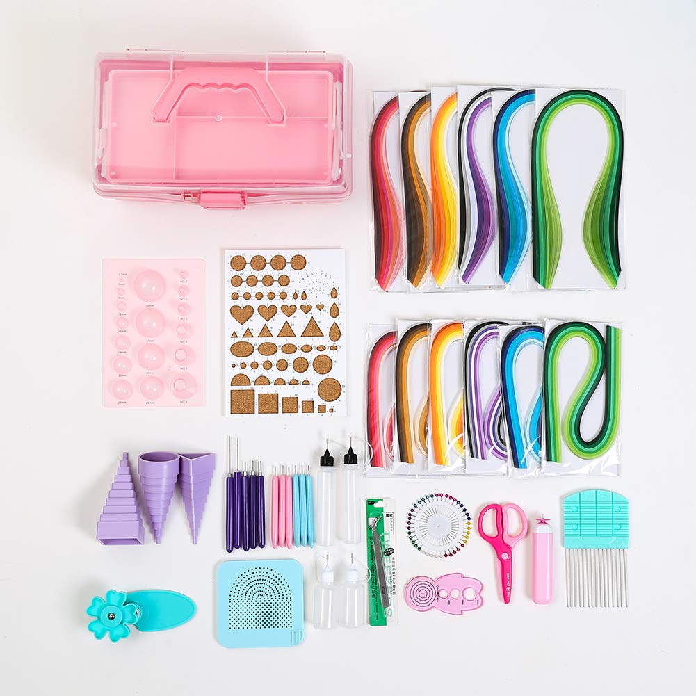 IMISNO Paper Quilling Kit - Quilling Tools and Supplies, Paper Strips IMISNO
