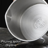 Candle Making Pouring Pot, Stainless Steel Wax Melting Pot with Heat-Resistant Handle, Double Boiler Candle Making Pitcher with Dripless Pouring Spout Design Harnico