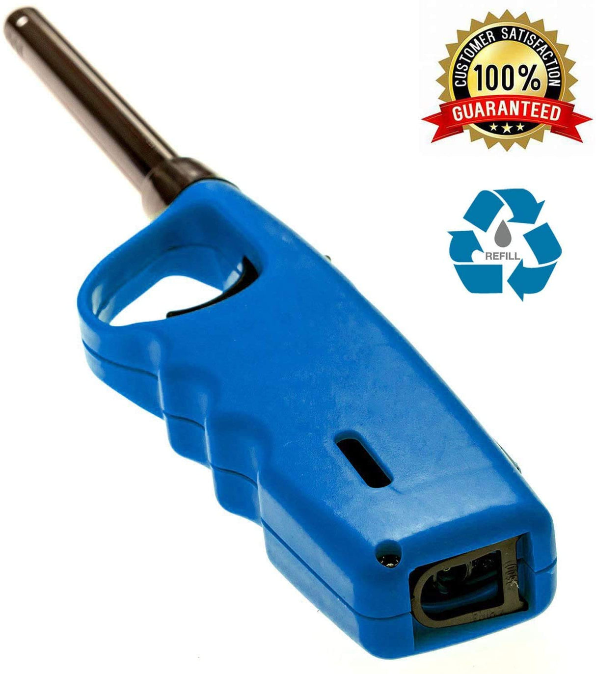 Elite Brands USA Long Lighters Pack, 5 Pack of Butane Refillable Fire Lighters, Ideal as Multipurpose Utility Lighters BBQ Lighters Grill Lighters Kitchen Lighters, Multicolor, Large Elite Brands USA