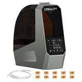 2025 Official Space Pi Filament Dryer Upgrade, 3D Printer Filament Dry Box with 360° PTC Fast Heating, 3.7'' LCD Touch Screen, One Key Set Filament dehydrator Fits 1.75/2.85mm PLA PETG ABS YOOPAI