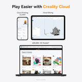 Creality Resin 3D Printer for Kids and Beginners, HALOT R6 Fully Assembled, Upgraded Light Source with High-Precision Printing, LCD Monochrome Screen Simple Workflow 3D Resin Printers Creality