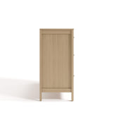 Storkcraft Horizon 6 Drawer Dresser (Driftwood) – GREENGUARD Gold Certified Dresser for Nursery & Kids’ Room, Modern Storage with Interlocking Drawer System Storkcraft