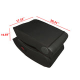 LOONGYOON Foldable Gaming Floor Rocker Chair with Onboard Speakers LED Strip Lighting Bluetooth Music Speakers Vibration Massage USB Charging Port for Gamers Bedroom Game Room Boys Girls Teens Black LOONGYOON