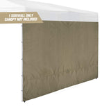 REDCAMP Instant Canopy Sidewall for 10x10ft Pop Up Canopy, 1 Pack Sunwall Only, Khaki (1 Sidewall Only, Canopy Tent NOT Included) REDCAMP