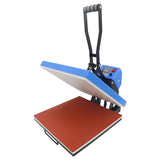 Industrial-Quality 15" x 15" Color LED Digital Sublimation Transfer Machine T-Shirt Heat Press Machine, 15" x 15", Blue Royal Press