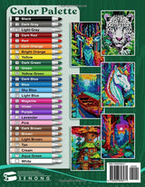 Mystical Forest Mystery Mosaics Color by Number: 50 Pixel Art Adventures for Relaxation and Creativity WoodArtSupply